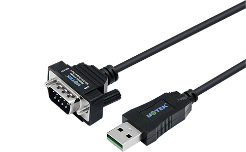 USB轉工業(yè)RS-232串口轉換器_UT-883 USB轉RS-232轉換器 USB2.0迷你型（DB9接口）